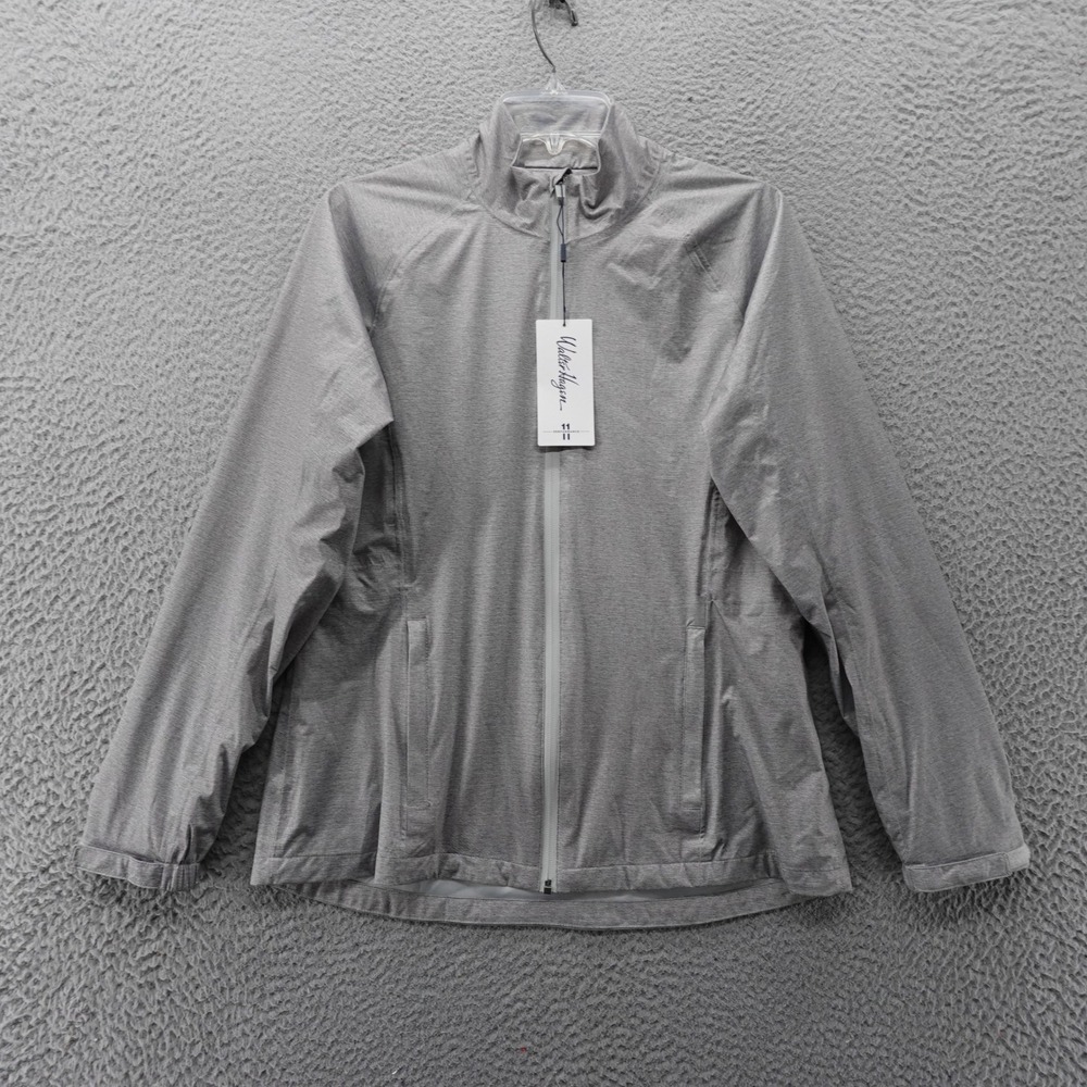 Walter Hagen P11 Performance Rain Jacket Womens Small‎ Lightweight Gray